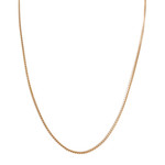Secondhand gold chain 750 yellow gourmette mesh 54.5 cm - view 1