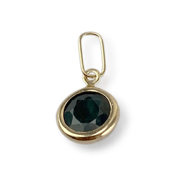 Pendentif d'occasion or 750 jaune saphir
