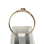Bague d'occasion or 750 jaune saphir - vue 3