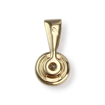 Pendentif d'occasion or 750 jaune diamant