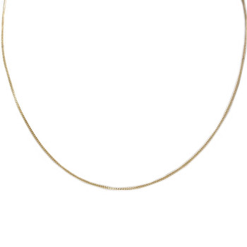 Chaîne d'occasion or 750 jaune maille forcat