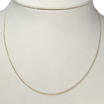 Chaîne d'occasion or 750 jaune maille forcat