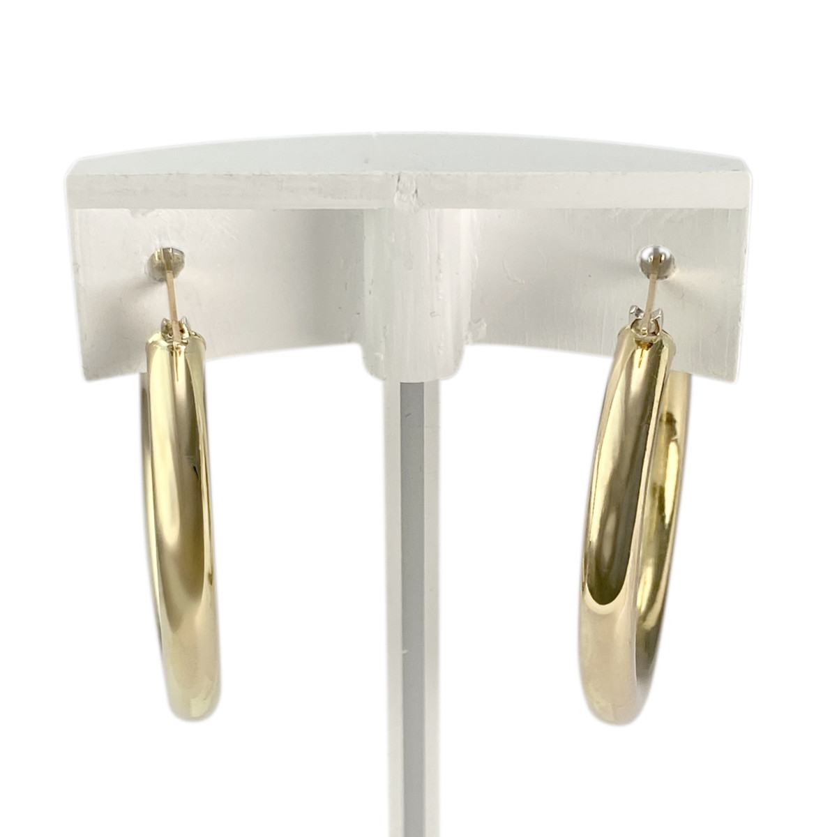 Créoles d'occasion or 750 jaune - vue 3