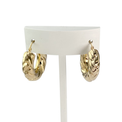 Créoles d'occasion or 750 jaune