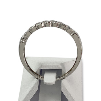 Bague d'occasion or 750 blanc diamants