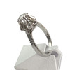 Bague d'occasion or 750 blanc diamant - vue V2