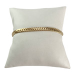 Bracelet d'occasion or 750 jaune maille anglaise - vue 1