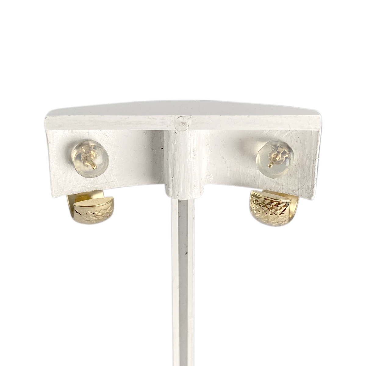 Boucles d'oreilles d'occasion or 750 jaune - vue 3