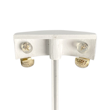 Tweedehands oorbellen in 750 geel goud