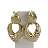 Boucles d'oreilles d'occasion or 750 jaune