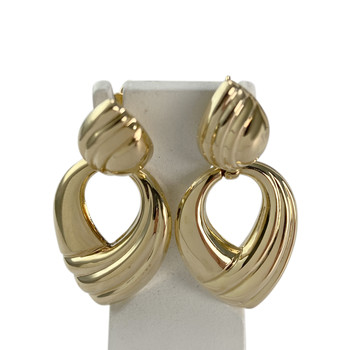 Second-hand earrings 750 yellow gold