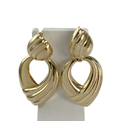 Boucles d'oreilles d'occasion or 750 jaune - vue 1