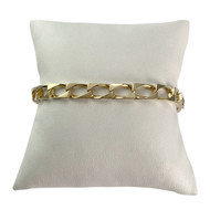 Bracelet d'occasion or 750 jaune maille cheval