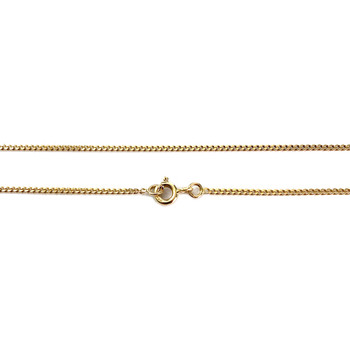 Secondhand gold chain 750 yellow chainmail 42 cm
