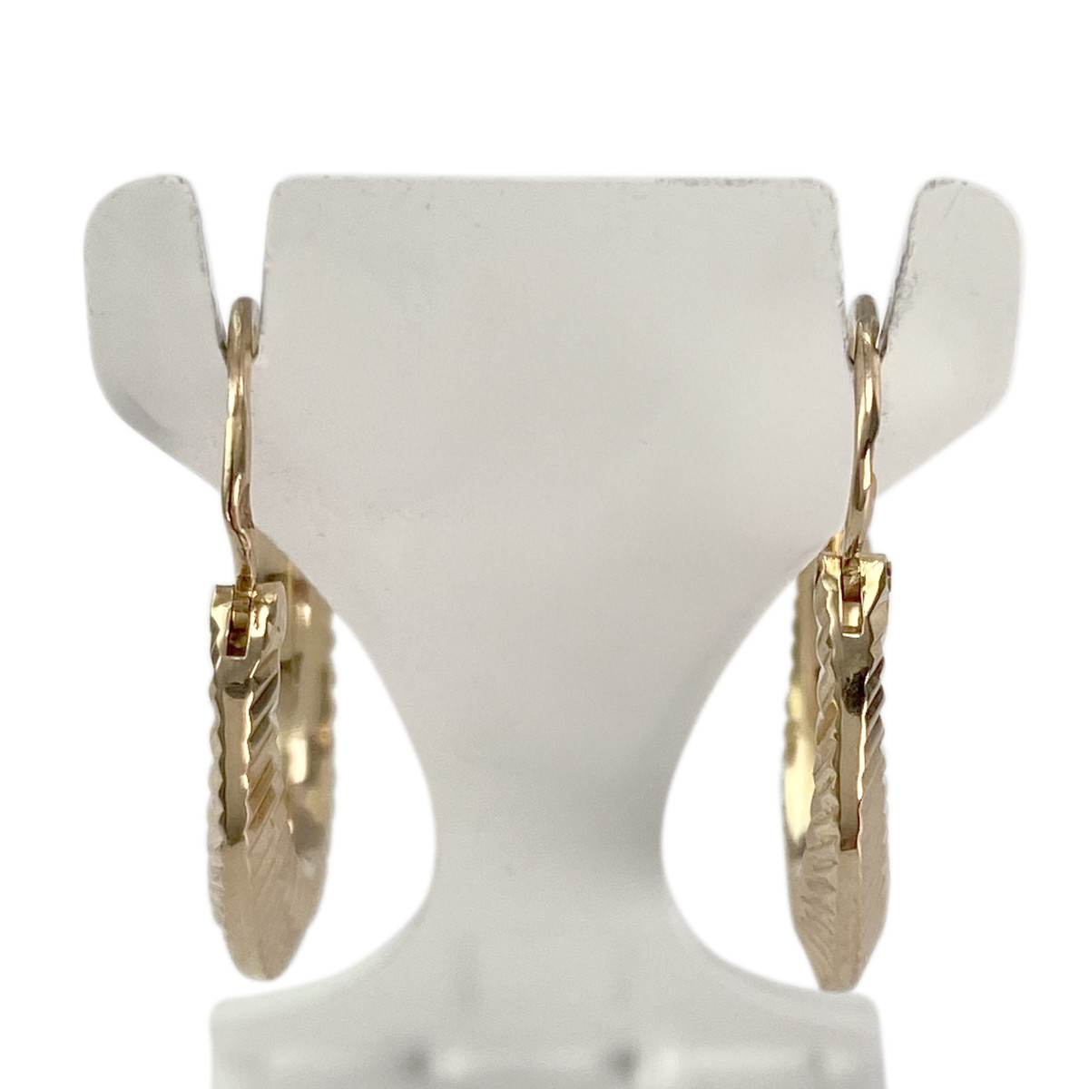 Créoles d'occasion gold 750 jaune - view 3