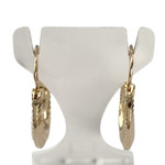 Créoles d'occasion or 750 jaune - vue 3