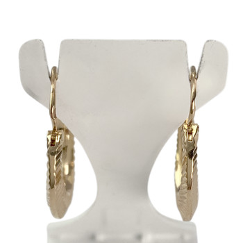 Créoles d'occasion or 750 jaune