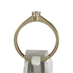 Bague d'occasion or 375 jaunezirconias - vue 3