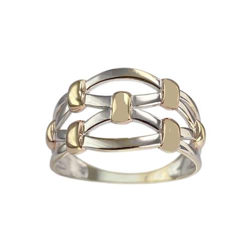 Bague d'occasion 2 ors 375