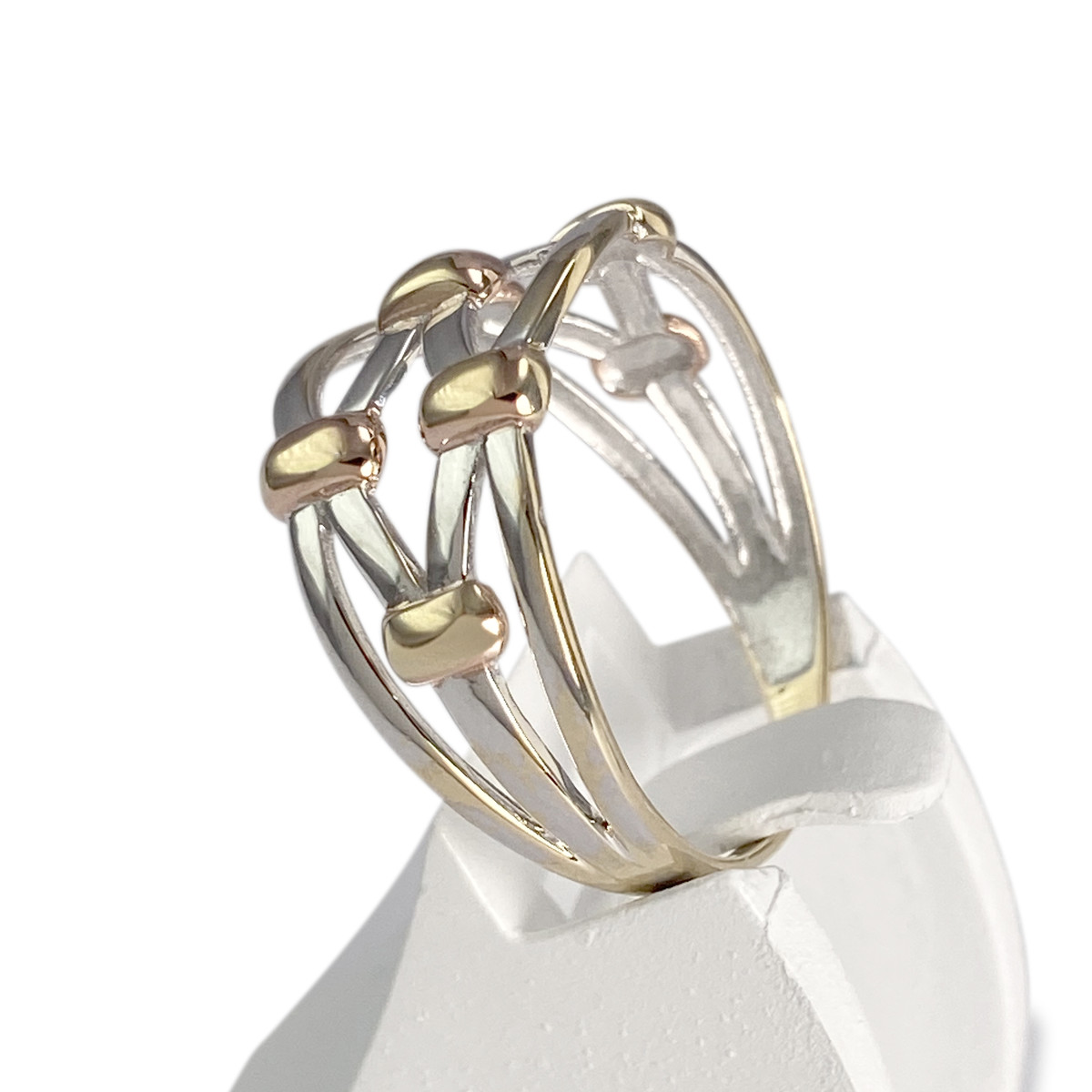 Tweedehands ring 2 goud 375 - bekijk 2