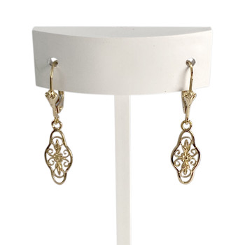 Second-hand earrings 750 yellow gold