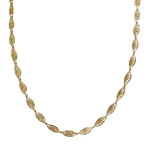 Collier d'occasion or 750 jaune filigrannes - vue 1