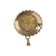 Pendentif d'occasion or 750 jaune