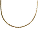 Chaîne d'occasion or 750 jaune maille fantaisie - vue 1