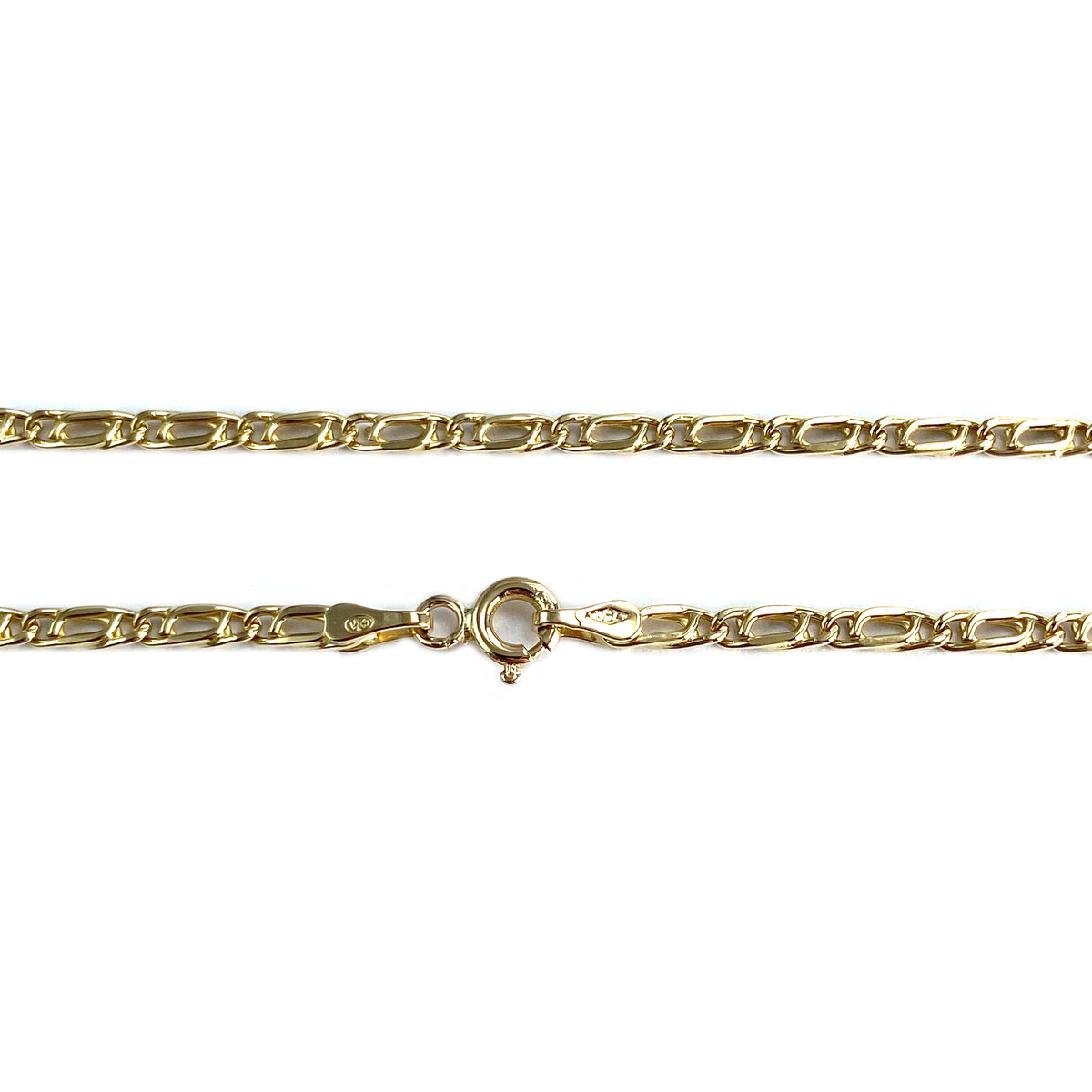 Chaîne d'occasion or 750 jaune maille fantaisie - vue 3