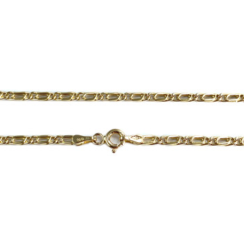 Chaîne d'occasion or 750 jaune maille fantaisie
