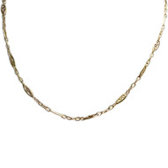 Chaîne d'occasion or 750 jaune maille filigrane 41,5 cm