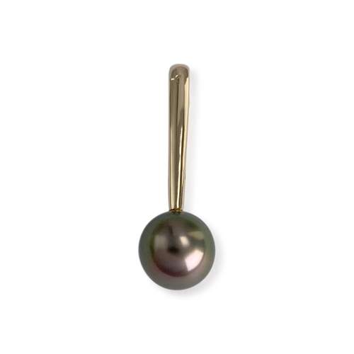 Pendentif d'occasion or 750 jaune perlede tahiti