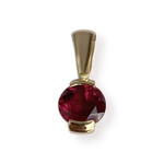 Pendentif d'occasion or 750 jaune grenat - vue 1