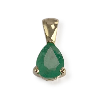 Pendentif d'occasion or 750 jaune émeraude