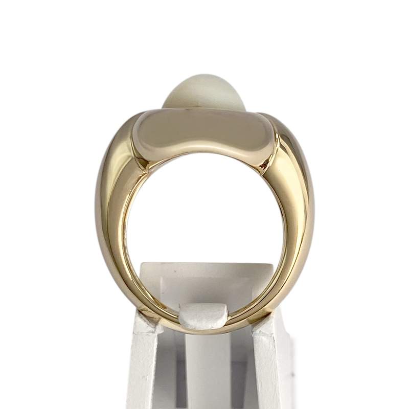 Bague d'occasion or 750 jaune nacre - vue 3