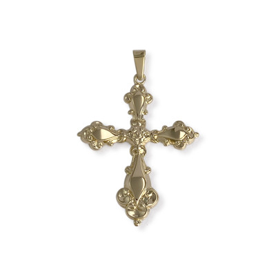 Croix d'occasion or 750 jaune - vue 1