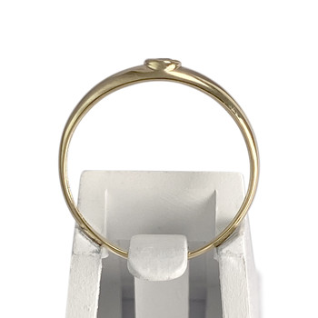 Bague d'occasion or 750 jaune émeraude