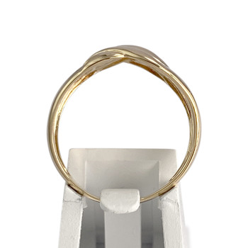Tweedehands 750 geelgouden ring