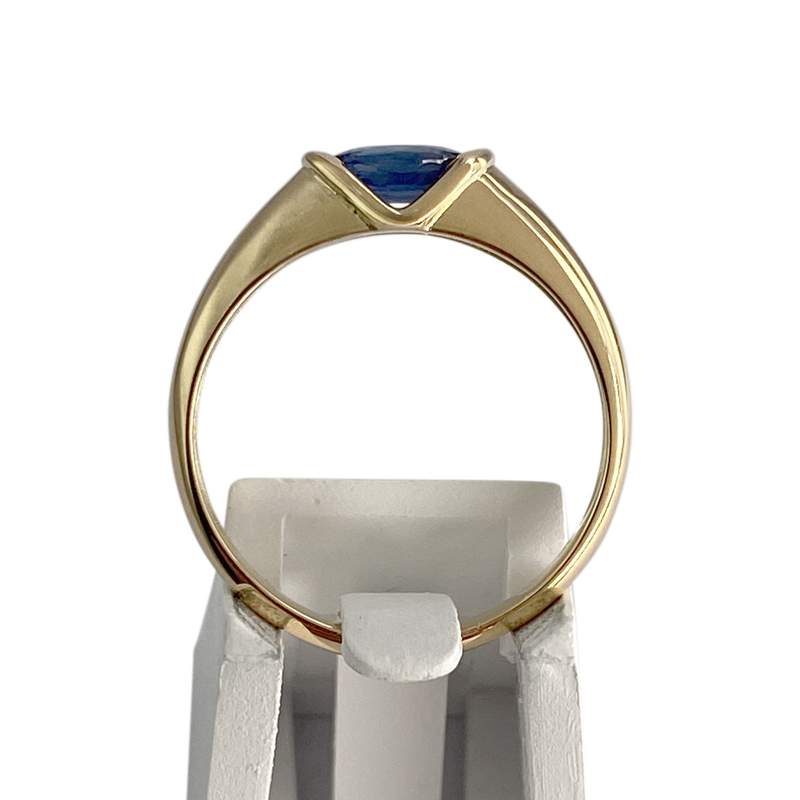 Bague d'occasion or 750 jaune saphir - vue 3
