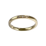 Bague GLAMIRA d'occasion or 375 jaune diamants - vue 1