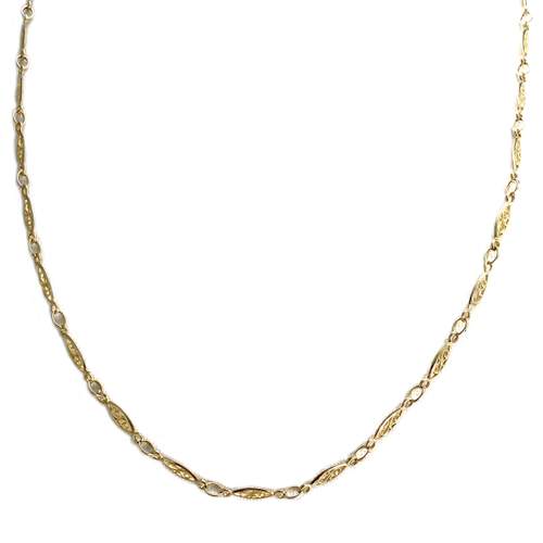 Pre-owned 14K yellow gold necklace, 47 cm