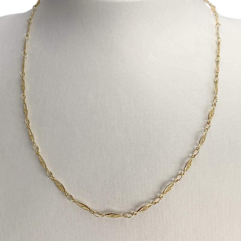 Collier d'occasion or 750 jaune 47 cm - vue 2