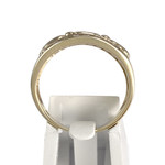 Bague d'occasion or 375 jaune dauphins zirconias - vue 3