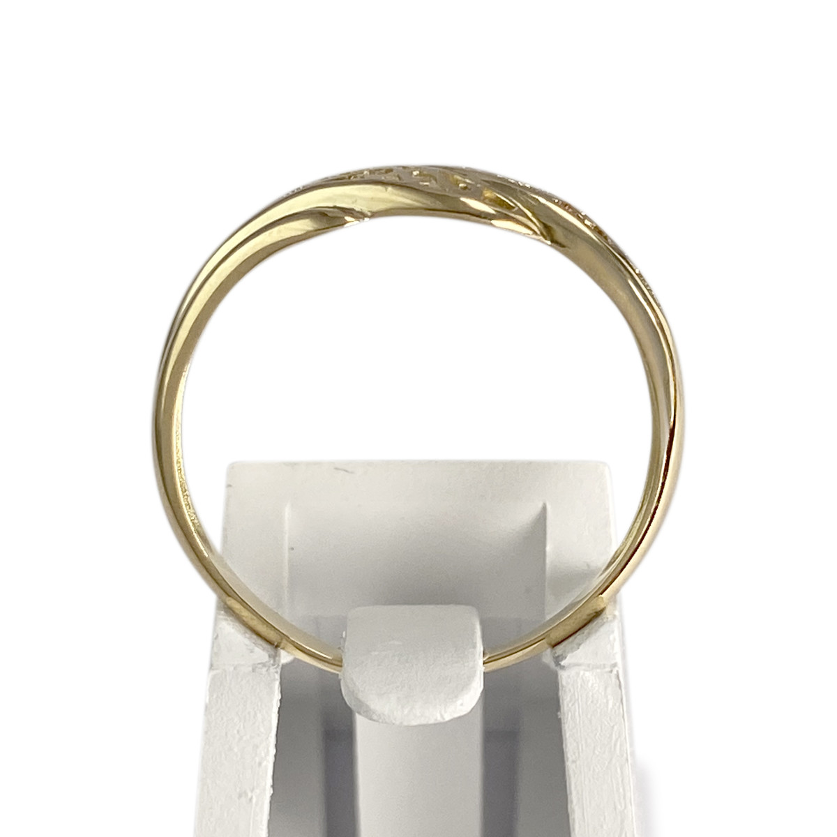 Bague d'occasion or 750 jaune filigrane - vue 3