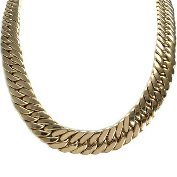 Collier d'occasion or 750 jaune maille anglaise 50 cm