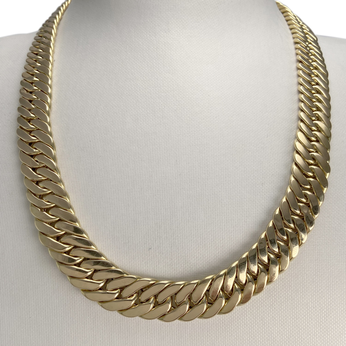 Collier d'occasion or 750 jaune maille anglaise 50 cm - vue 2