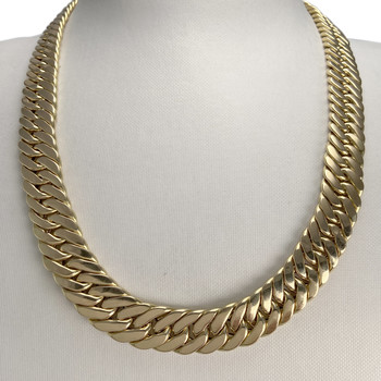 Collier d'occasion or 750 jaune maille anglaise 50 cm