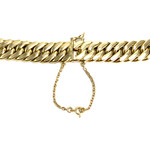 Collier d'occasion or 750 jaune maille anglaise 50 cm - vue 3