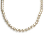 Collier d'occasion or 750 jaune perles de culture - vue 1