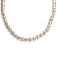 Collier d'occasion or 750 jaune perles de culture